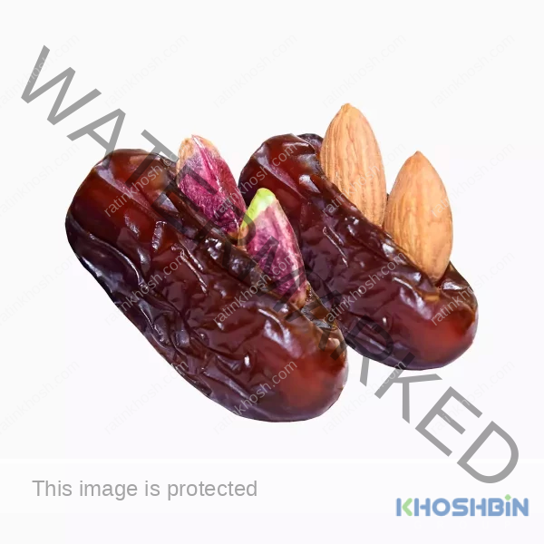 Stuffed Date with almond and pistachio