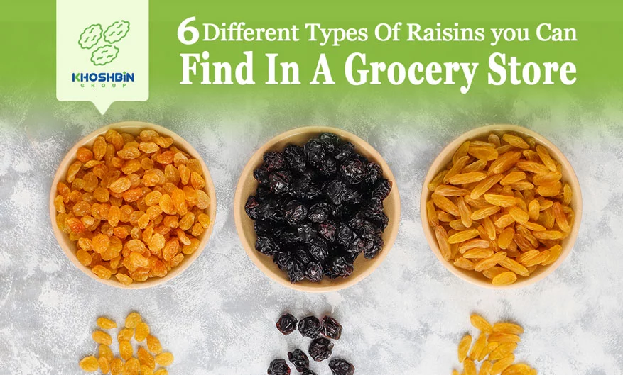 6 Different Types Of Raisins You Can Find In A Grocery Store