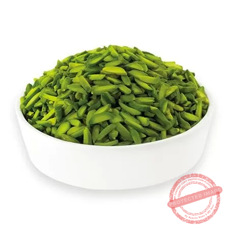 Slivered Pistachio Kernel in a bowl