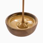 wild almond paste pouring