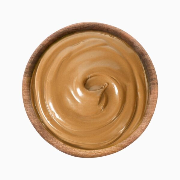 wild almond paste in a bowl
