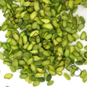 A mass of psitachio flakes