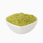 Regula pistachio powder (also called pistachio meal or flour) in a bowl